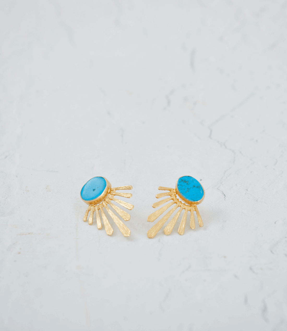 Turquoise Goddess Earrings