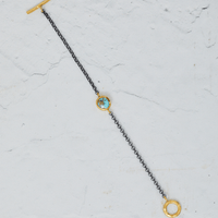 Small Round Turquoise Bracelet