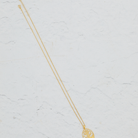 Gold Tree Sterling Silver Necklace