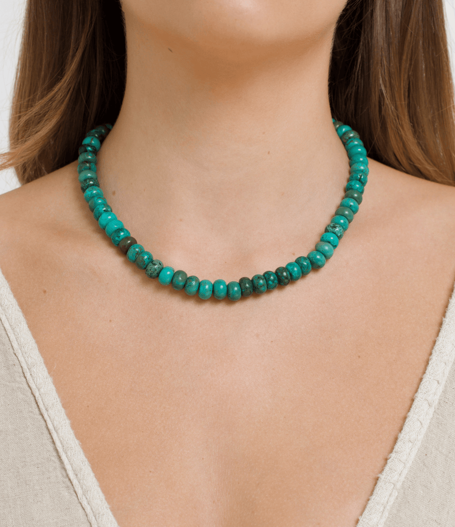 "Cybele" Turquoise Beads